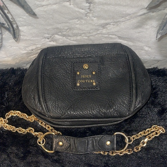Vintage Juicy Couture leather crossbody bag. - Picture 7 of 8